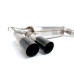 PartzBiz CM: D660-0054A-BLK-
Dinan Free Flow Axle-Back Exhaust - 2015-2019 BMW X5M/X6M

