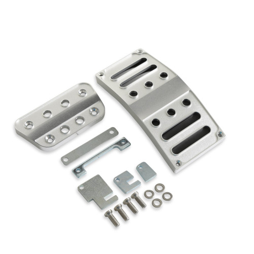 PartzBiz CM: 5R3Z-2457-9735A-Drake Muscle Cars Billet Aluminum Pedal Covers Automatic Transmission PartzBiz CM: 5R3Z-2457-9735A-Drake Muscle Cars Billet Aluminum Pedal Covers Automatic Transmission