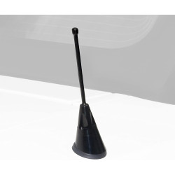 PartzBiz CM AR3Z-18813-BLK - Drake Muscle Cars Black Billet Antenna PartzBiz CM AR3Z-18813-BLK - Drake Muscle Cars Black Billet Antenna