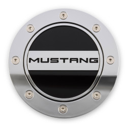 PartzBiz CM FR3Z-6640526-MS - Drake Muscle Cars Comp Stainless Steel Fuel Door Mustang Script PartzBiz CM FR3Z-6640526-MS - Drake Muscle Cars Comp Stainless Steel Fuel Door Mustang Script