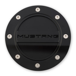 PartzBiz CM FR3Z-6640526-MA - Drake Muscle Cars Fuel Door Comp Series Black Mustang Logo PartzBiz CM FR3Z-6640526-MA - Drake Muscle Cars Fuel Door Comp Series Black Mustang Logo