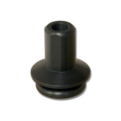 PartzBiz CM 5R3Z-7213-BRBK - Drake Muscle Cars Shift Boot Retainer Billet Aluminum Black Anodized.