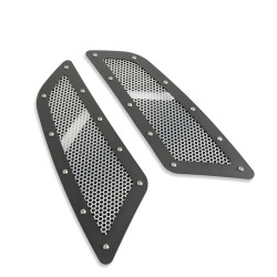 PartzBiz CM FR3Z-16C630-M - Drake Muscle Cars Speed Mesh Hood Vent Kit