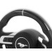 PartzBiz CM: MU950-09-Drake Muscle Cars Steering Wheel - Carbon Fiber with Leather Grips