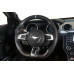 PartzBiz CM: MU950-09-Drake Muscle Cars Steering Wheel - Carbon Fiber with Leather Grips