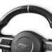 PartzBiz CM: MU950-07-Drake Muscle Cars Steering Wheel - Carbon Fiber with Leather Grips - Heated PartzBiz CM: MU950-07-Drake Muscle Cars Steering Wheel - Carbon Fiber with Leather Grips - Heated