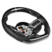 PartzBiz CM: MU950-07-Drake Muscle Cars Steering Wheel - Carbon Fiber with Leather Grips - Heated PartzBiz CM: MU950-07-Drake Muscle Cars Steering Wheel - Carbon Fiber with Leather Grips - Heated