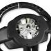 PartzBiz CM: MU950-07-Drake Muscle Cars Steering Wheel - Carbon Fiber with Leather Grips - Heated PartzBiz CM: MU950-07-Drake Muscle Cars Steering Wheel - Carbon Fiber with Leather Grips - Heated
