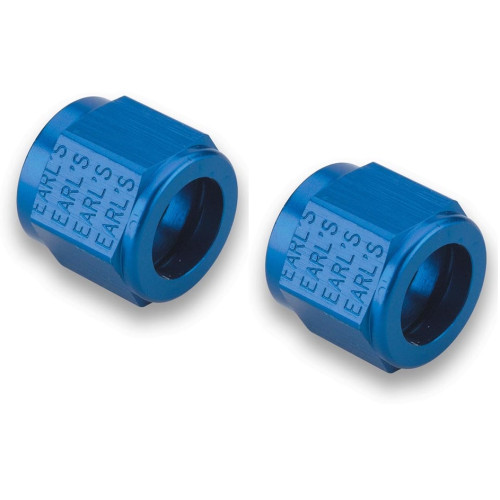 PartzBiz CM: 581806ERL-Earl's -6 AN Aluminum Tube Nut