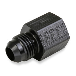 PartzBiz CM AT9894DBHERL - Earl's -6 AN Male to 14mm x 1.50 Female - Black