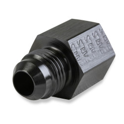 PartzBiz CM AT9894DBJERL - Earl's -6 AN Male to 16mm x 1.50 Female - Black