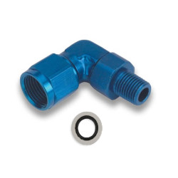 PartzBiz CM 923192ERL - Earl's 90 Degree -6 AN Female ถึง 12mm x 1.5 Male Swivel PartzBiz CM 923192ERL - Earl's 90 Degree -6 AN Female ถึง 12mm x 1.5 Male Swivel