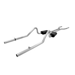 PartzBiz CM 817390 - Flowmaster American Thunder Crossmember-Back Exhaust System
