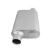 PartzBiz CM: 42543-FM-FLOWMONSTER 2-CHAMBER MUFFLER ALUMINIZED