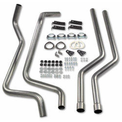 PartzBiz CM 51555FLT - Flowtech Header Back Exhaust System