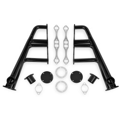 PartzBiz CM 11702FLT - Flowtech Lakester Headers - Black Painted