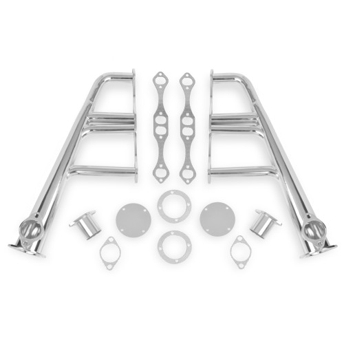 PartzBiz CM: 11702-2FLT-Flowtech Lakester Headers - Chrome Finish PartzBiz CM: 11702-2FLT-Flowtech Lakester Headers - Chrome Finish