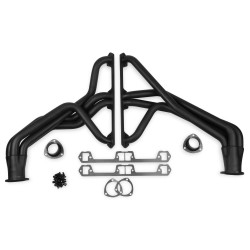 PartzBiz CM 13550FLT - Flowtech Long Tube Header - Black Paint
