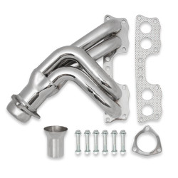 PartzBiz CM 19002FLT - Flowtech Shorty Header - ขัดเงา