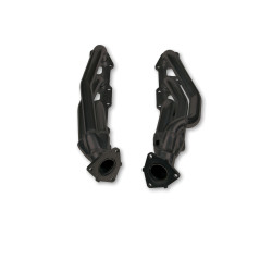 PartzBiz CM 91730FLT - Flowtech Shorty Headers - ทาสีดำ