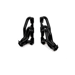 PartzBiz CM 91830FLT - Flowtech Shorty Headers - Black Painted