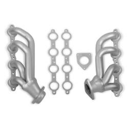PartzBiz CM 91843-1FLT - Flowtech Shorty Headers - Ceramic Coated