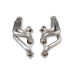 PartzBiz CM: 11572FLT-Flowtech Small Block Chevy Turbo Headers - Natural Finish