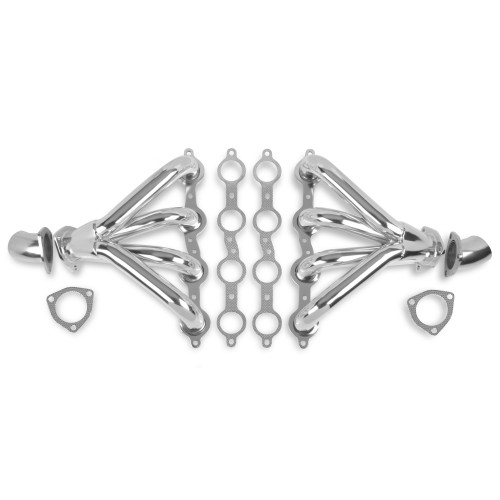 PartzBiz CM: 11706-1FLT-Flowtech Tight Fit Block Hugger Headers - Ceramic Coated PartzBiz CM: 11706-1FLT-Flowtech Tight Fit Block Hugger Headers - Ceramic Coated