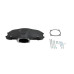 PartzBiz CM: 300-301BK-HI-RAM 105MM Cast Side Mount Plenum Top