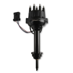 PartzBiz CM 565-209BK - ผู้จัดจำหน่าย Holley EFI Dual Sync Mopar 383-400 สีดำ