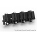 PartzBiz CM: 561-128-Holley EFI Igntion Coil Remote Relocation Bracket, สีดำ, คู่ PartzBiz CM: 561-128-Holley EFI Igntion Coil Remote Relocation Bracket, สีดำ, คู่