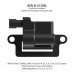 PartzBiz CM: 561-128-Holley EFI Igntion Coil Remote Relocation Bracket, สีดำ, คู่ PartzBiz CM: 561-128-Holley EFI Igntion Coil Remote Relocation Bracket, สีดำ, คู่