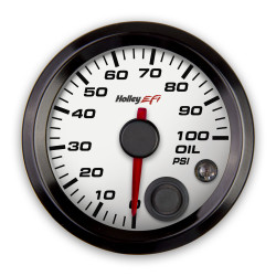 PartzBiz CM 553-127W - Holley EFI Oil Pressure Gauge
