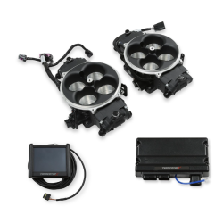 PartzBiz CM 550-1081 - Holley EFI Terminator X Stealth 2x4 4500 Kit - Black PartzBiz CM 550-1081 - Holley EFI Terminator X Stealth 2x4 4500 Kit - Black