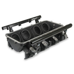 PartzBiz CM 300-670BK - Holley Lo-Ram ฐานท่อร่วมไอดีและรางเชื้อเพลิงหัวฉีดน้ำมันเชื้อเพลิงเดี่ยว GM LS3/L93 PartzBiz CM 300-670BK - Holley Lo-Ram ฐานท่อร่วมไอดีและรางเชื้อเพลิงหัวฉีดน้ำมันเชื้อเพลิงเดี่ยว GM LS3/L93