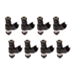 PartzBiz CM 522-228X - หัวฉีดน้ำมันเชื้อเพลิง Holley Terminator X - ชุดแปดชิ้น