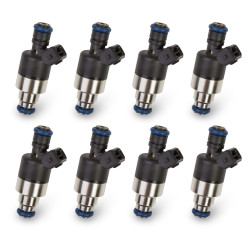 PartzBiz CM 522-308 - หัวฉีดน้ำมันเชื้อเพลิง Holley Terminator X - ชุดแปดชิ้น