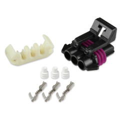 PartzBiz CM 570-223 - METRIPACK, 3 CAVITY, FEMALE, BLACK