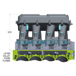 PartzBiz CM 300-238 - PLENUM TOP, LT1 HI RAM 2 X 4500, 2 INCH 