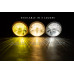 PartzBiz CM: LFRB126-Holley RetroBright LED Forward Facing Light - Classic White (3000K) HIGH-BEAM ONLY