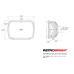 PartzBiz CM: LFRB190-Holley RetroBright LED Forward Facing Light - Housing Only - Clear Lens - จำหน่ายแยกชิ้น