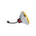 PartzBiz CM: LFRB106-Holley RetroBright LED Forward Facing Light - เลนส์สีเหลือง - ใช้ไฟสูงเท่านั้น PartzBiz CM: LFRB106-Holley RetroBright LED Forward Facing Light - เลนส์สีเหลือง - ใช้ไฟสูงเท่านั้น