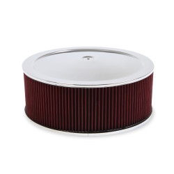 PartzBiz CM 120-4560 - 4500 Drop Base Air Cleaner Chrome w/6 PartzBiz CM 120-4560 - 4500 Drop Base Air Cleaner Chrome w/6