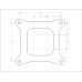 PartzBiz CM: 0-9015-2-750 CFM Marine Carburetor