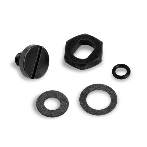 PartzBiz CM: 34-7BK-Black Needle & Seat adjusting nut & lock screw kit - black