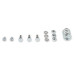 PartzBiz CM: 12-880-Carb/EFI Adjustable Billet By-Pass Regulator-6AN