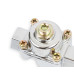 PartzBiz CM: 12-803-Chrome Carbureted Fuel Pressure Regulator PartzBiz CM: 12-803-Chrome Carbureted Fuel Pressure Regulator