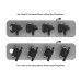 PartzBiz CM: 241-190-Holley 2-Piece Pontiac Style Valve Cover - Gen III/IV LS - Natural PartzBiz CM: 241-190-Holley 2-Piece Pontiac Style Valve Cover - Gen III/IV LS - Natural