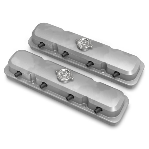 PartzBiz CM: 241-190-Holley 2-Piece Pontiac Style Valve Cover - Gen III/IV LS - Natural PartzBiz CM: 241-190-Holley 2-Piece Pontiac Style Valve Cover - Gen III/IV LS - Natural