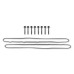 PartzBiz CM: 241-294-Holley GM Track Series Valve Covers - Small Block Chevrolet Gen III/IV - LS - Satin Black PartzBiz CM: 241-294-Holley GM Track Series Valve Covers - Small Block Chevrolet Gen III/IV - LS - Satin Black